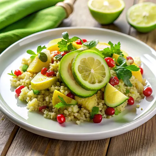 Ensalada Vibrante de Quinoa y Aguacate
